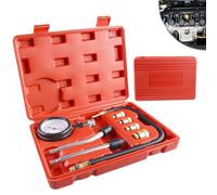 Tester di Compressione: PRITOK Motori Manometri Compressione, Tester di Compressione del Cilindro del Motore per Ttest Moto Auto Auto Motore Fuoribordo Benzina Motore a Gas Automotive M10 M12 M14 M18