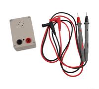 Tester di continuità sonoro e LED da 9 V, controllori di percorsi circuiti ad alta precisione per cavi elettrici, cavi, PCB e test di commutazione (C)