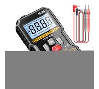 Tester di Continuità,Tester Elettrico Intelligente 6000 Conteggi - Strumento di Misura per Diagnosi Manutenzione Riparazione Batteria Auto Elettronica