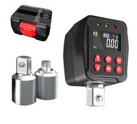 Tester di Coppia, Adattatore for chiave dinamometrica digitale Cicalino Allarme LED 500 Memorizzazione dei dati Converte la a cricchetto