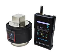 Tester di Coppia Digitale, Trasduttore di coppia intelligente con manicotto sensore wireless sullo schermo for dati rotazione statica dinamica in tempo reale(3000N.m)