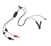 Tester di corrente di dispersione della batteria dell'auto con fusibile da 10 A e connettore a forma di U per misurare l'assorbimento parassita senza rimuovere i cavi (A)