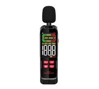 Tester di decibel rumore domestico professionale 30-130dB misuratore digitale palmare livello sonoro LCD completamente funzionale(ZL82A)