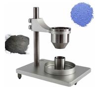 Tester di densità apparente con fluidità, imbuto da 2,5 mm e 5,0 mm | Densimetro l'analisi delle polveri,strumento test granulare industriale,for una misurazione accurata(Stainlesssteel)