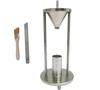 Tester di densità in acciaio inossidabile con tazza da 100 ml per test di laboratorio e materiali, misuratore di polvere accurato per uso in laboratorio