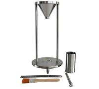 Tester di densità per polveri chimiche, misura di precisione da 100 ml, per laboratorio e uso industriale, ideale per analisi e test dei materiali