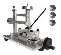 Tester di durezza della matita di precisione, valutazione dei graffi del rivestimento superficiale, manometro manuale da tavolo, carico 1000 g per controllo di qualità industriale e valutazione dei