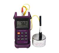 Tester di Durezza, Durometro portatile del tester di durezza teeb rimbalzo for Brinell in acciaio metallico Lcd. Misuratore digitale DI-SPLY HT-1800