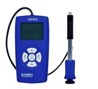Tester di durezza, Macchina di prova portatile del tester durezza Digital Leeb for la lega alluminio blu delicata acciaio inossidabile rame