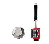 Tester di Durezza, Tester di durezza metallo digitale 6 in 1 for intervallo in acciaio inossidabile HRC, HRB, HB, HS, HL, HV Il durometro mostra le valori RO-CKWell in sc-ala(Meter-No Block)