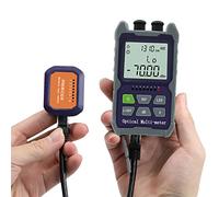 Tester di fibra, Mini 4 in 1 misuratore ottico di potenza ottica ad alta precisione Red Light Integrated Machine Visual Fault Locator Rete Cable Test 5km 15km30km,Multifunzione(OP50CP-TV30)