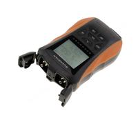 KALEA-INFORMATIQUE Tester per fibre ottiche con misuratore di potenza e funzione VFL e cavo di rete Ethernet RJ45. Schermo LCD retroilluminato, batteria ricaricabile.