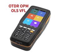 Tester di fibra, TM290T Smart OTDR OPM OLS VFL Tester con tester touch screen da 4 pollici ， 1310 / 1550nm 22 / 20dB OTDR Riflettometro nel dominio del tempo ottico,Comodo(A)