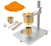 Tester di flusso e densità di massa con cilindro graduato, altezza regolabile per un'accurata analisi delle polveri in metallurgia e scienza dei materiali