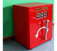 Tester di forza del polso, tester di forza di presa con display a LED, manico in acciaio inossidabile, portata di prova 99,9 kg per una migliore forza di presa e stabilità del polso