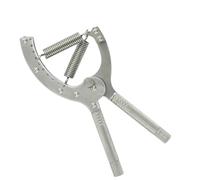Tester Di Forza Di Presa, Allenatore Per Avambracci In Acciaio Inossidabile Con 3 Molle, Forza Regolabile Per Allenamento Muscolare Ed Esercizi Di Riabilitazione Della Mano