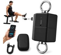 Tester di forza isometrica da 500 kg, dinamometro push pull con tracciamento dati senza fili, manometro digitale per test delle prestazioni atletiche