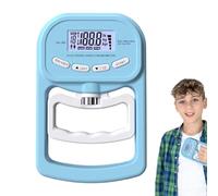 Tester di forza manuale, dinamometro con impugnatura - Tester per maniglia ricaricabile per portatile | Misuratore di allenamento di alta precisione con presa comoda con memoria intelligente per ga