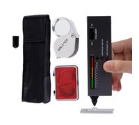 Tester di Gemme - Penna Tester Efficace E Portatile | Strumento Di Valutazione E Autenticazione Per Collezionisti Di Pietre Preziose