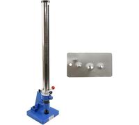 Tester di impatto regolabile per pellicole di vernice, 0,5-1,2 m, per uso in laboratorio, valutazione dell'impatto di precisione con scala e collare di arresto, costruzione da 1 m / 39.4in