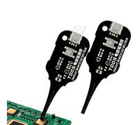 Tester Di Induttanza, 2Pcs Rilevatore Di Induttanza, Misuratore Bobine per Schede Madri Elettroniche, Rilevatore Portatile, Strumento Verifica Rapida Dei Guasti per Induttori Nel Settore Elettronico