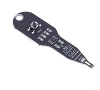Tester di induttanza per la riparazione della scheda madre, strumento di rilevamento dei guasti del circuito ad alta precisione con indicatore luminoso, funzionamento rapido con un pulsante (A)