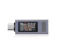 Tester di interfaccia USB tipo C KWS DC 4-30V 12A Voltmetro digitale Amperometro Misuratore potenza tensione e corrente ricarica della batteria(KWS-2301C)