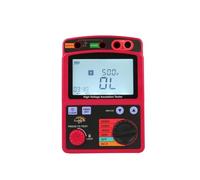 Tester Di Isolamento Ad Alta Tensione LCD Misuratore Di Resistenza Di Isolamento Digitale Portatile Tester Di Tensione CC/CA Scarica Automatica,Rilevamento preciso