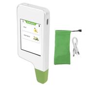Tester di nitrato portatile Accurata Accurata Rilevatore di contenuti di nitrati per verdure di frutta 0 9999 mg di kg Range White ABS 122 x 52 x 14mm