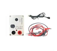 Tester di passaggio cavo da 9 V con cicalino e allarme ottico-acustico, tester di continuità per cavi, fili e alloggiamento in ABS, bianco, con punte di prova (Charge B)