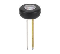 Tester di pH dell'umidità del Suolo 3 in 1, rilevatore di acqua/fertilità delle piante a 10 scale con sonda ABS, Igrometro immediato del suolo per il giardinaggio in serra