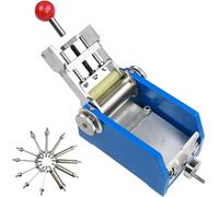 Tester di piegatura della pellicola di vernice, mandrino regolabile per test di elasticità e flessibilità del rivestimento, ideale per il controllo qualità e l'analisi dei materiali