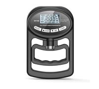 Tester di presa 265Lbs/120Kg Dinamometro digitale a mano Misuratore USB Schermo LCD Impugnatura for allenamento potenza Sport Semplice e conveniente(Noir)
