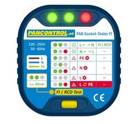 Tester di presa + 30 mA FI-Test