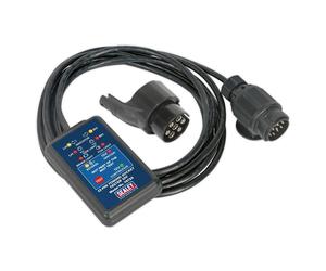 Tester Di Presa Di Traino Sealey 13-Pin 12V - Approvato DVSA TST22