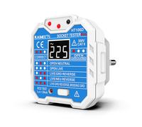 Tester di Presa Elettrica Tester per Circuiti Elettrici con LED Display di