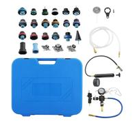Tester di pressione del radiatore Kit per test di perdita del sistema di raffreddamento compatibile con 28 pezzi