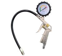 Tester di pressione pneumatici, gonfiatore pneumatici, manometro calibrato, compressore d'aria compressore, accessori 220 PSI, multifunzione per auto, moto, camion e biciclette