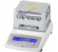 Tester di purezza del misuratore di densità con compensazione della temperatura per un'accurata analisi di gioielli e metalli preziosi in laboratori e banchi dei pegni