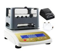 Tester di purezza dell'oro dell'argento analizzatore di carati del valore K dell'oro digitale misuratore di densità dei metalli preziosi strumento di prova for gioielli(Withprinter,MDJ300K)