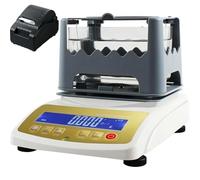 Tester Di Purezza Dell'oro, Densimetro Con Precisione Di 0,001 G, Strumento Per L'analisi Di Autenticità Di Metalli Preziosi Come Oro, Argento, Platino, Test Non Distruttivo(W/Printer,MDJ-1200K)
