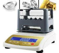 Tester di purezza dell'oro di Digital e densimetro per l'analisi precisa del contenuto dell'oro e dell'argento, ³ di risoluzione 0.001g/cm