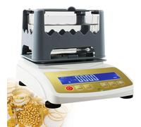 Tester di purezza dell'oro, tester del valore dell'oro K con display LCD, misuratore elettronico di densità del platino dei metalli preziosi, tester di purezza dei gioielli per laboratorio