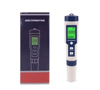 Tester Di Qualità 'acqua - Penna Di Prova 'acqua | Temperatura E Misuratore EC | Electronic Aqua Analyzer | Rilevatore Di Calibrazione Automatica | Calibro Di Qualità A Lettura Rapida | Strume