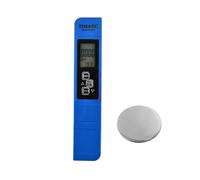 Tester di qualità acqua TDS/EC/TEMP Rilevamento conducibilità Temperatura blu retroilluminato Test 0-9999ppm 0-9999us/cm,Analisi affidabile(With Battery)