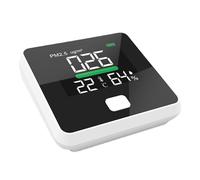 Tester di qualità 'aria domestica, Tester di foschia, Rilevatore di formaldeide, monitor 'inquinamento, misuratore di umidità a temperatura, tester di polvere, rileva HCHO/TVOC / PM2.5 indoor