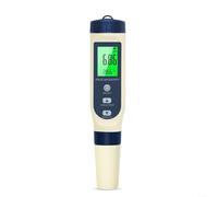 Tester di qualità dell'acqua Multi ParameterDigital PH Meter per piscina Acquario Salinità Conducibilità DetectorTDS Strumento di misurazione della temperatura Hydroponics Garden Nutrient Monitor