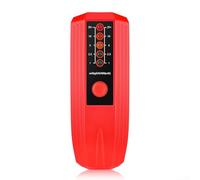 Tester di radiazione con indicatori LED di facile lettura per il monitoraggio della salute (rosso+nero)