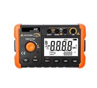 Tester di Resistenza, 60B+ Tester di resistenza di isolamento Megaohmmetro 1000V Ohmmetro da 5GΩ Ohmmetro digitale professionale Megometro elettrico