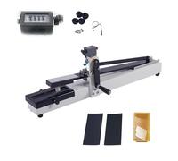 Tester di resistenza allo sfregamento a secco e a umido, Crockmeter manuale per test di trasferimento del colore con indicatore di conteggio, 104 mm/min, Tester di solidità del colore